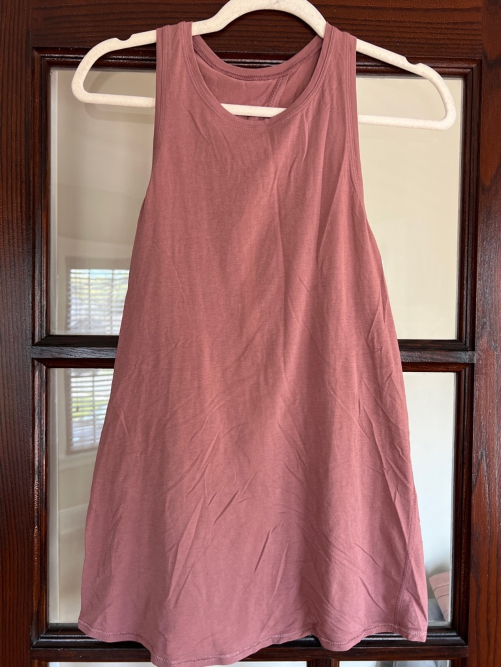 Lululemon Sleeveless Mauve Tank Top - Casual Women’s Swing Tank